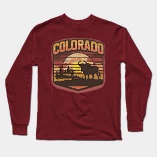 Colorado Vintage Outoor Design Long Sleeve T-Shirt